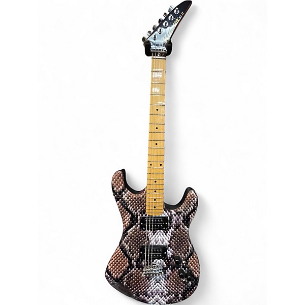 Used 1988 Kramer XL II Snakeskin Solid Body Electric Guitar
