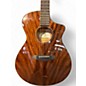 Used Breedlove Discovery Concert CE Mahogany Natural Acoustic Electric Guitar