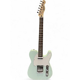 Used Squier Bullet Telecaster Surf Green Solid Body Electric Guitar