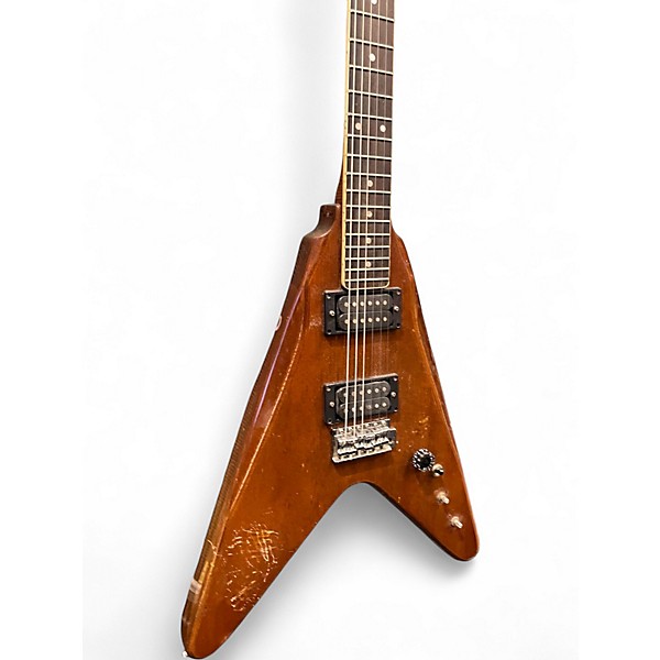Used Harmony Flying V Mahogany Solid Body Electric Guitar