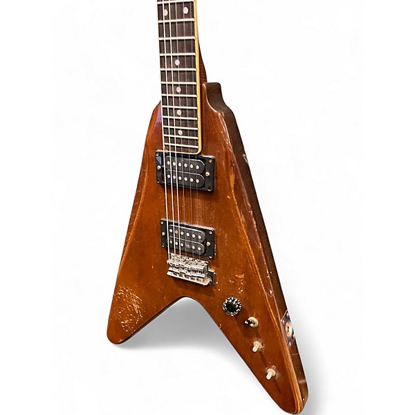 Used Harmony Flying V Mahogany Solid Body Electric Guitar