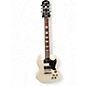 Used Epiphone Limited Edition Custom Shop SG G400 Alpine White Solid Body Electric Guitar thumbnail
