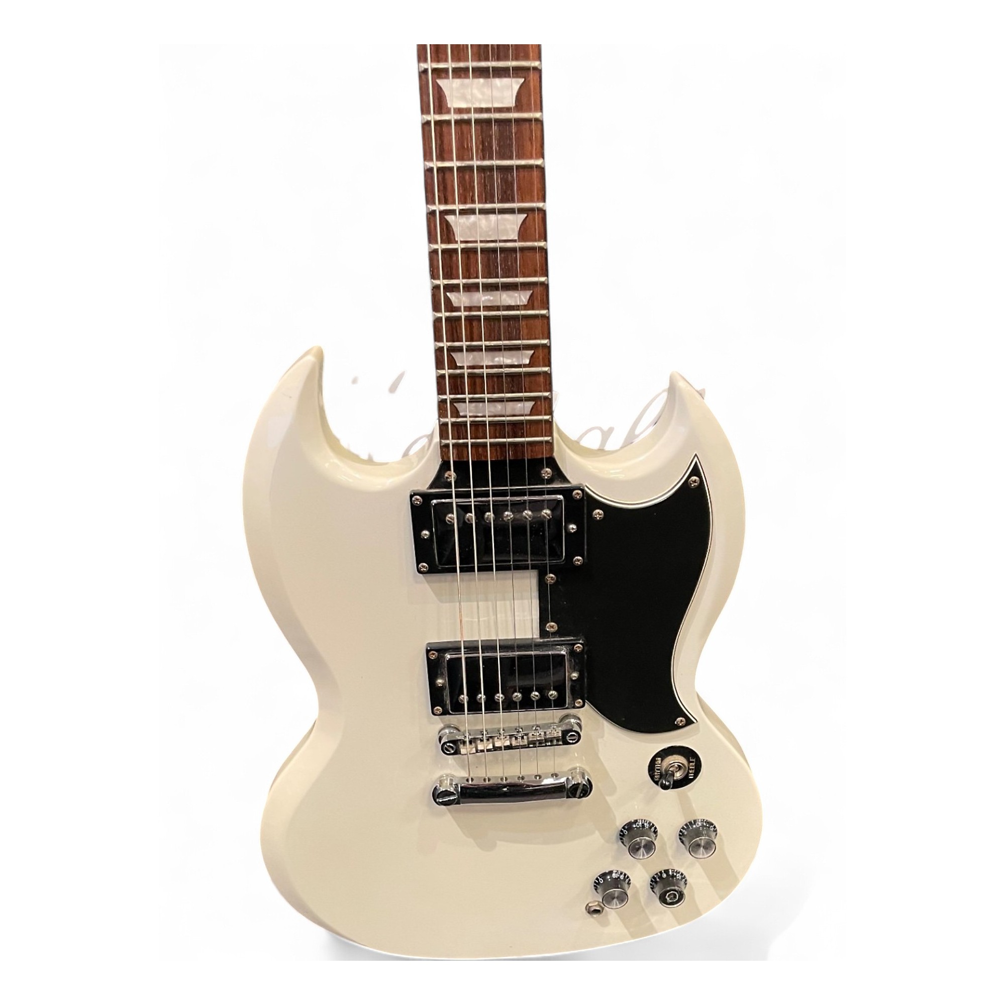 Used Epiphone Limited Edition Custom Shop SG G400 Alpine White