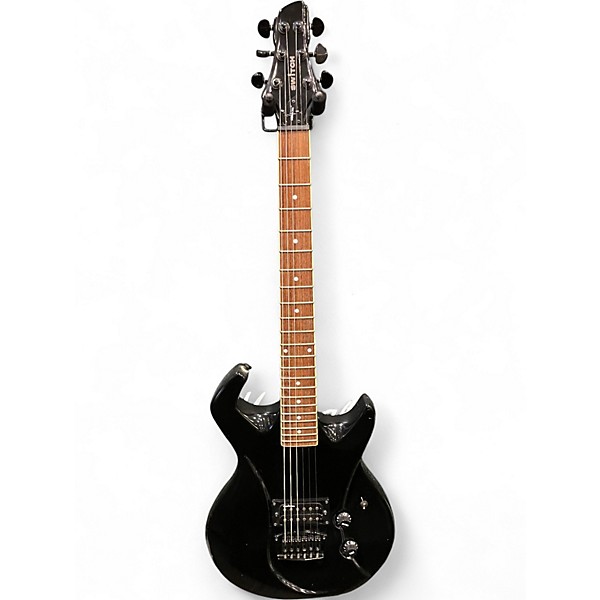 Used Switch Vibracell Black Solid Body Electric Guitar
