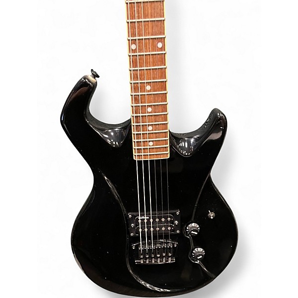 Used Switch Vibracell Black Solid Body Electric Guitar