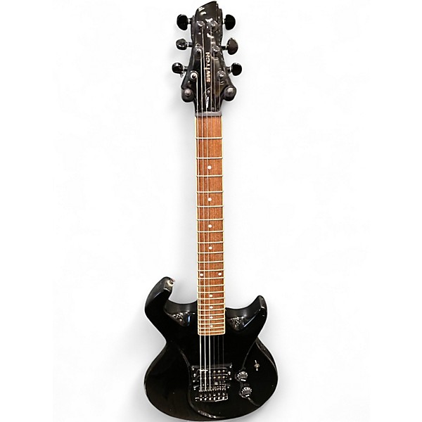 Used Switch Vibracell Black Solid Body Electric Guitar