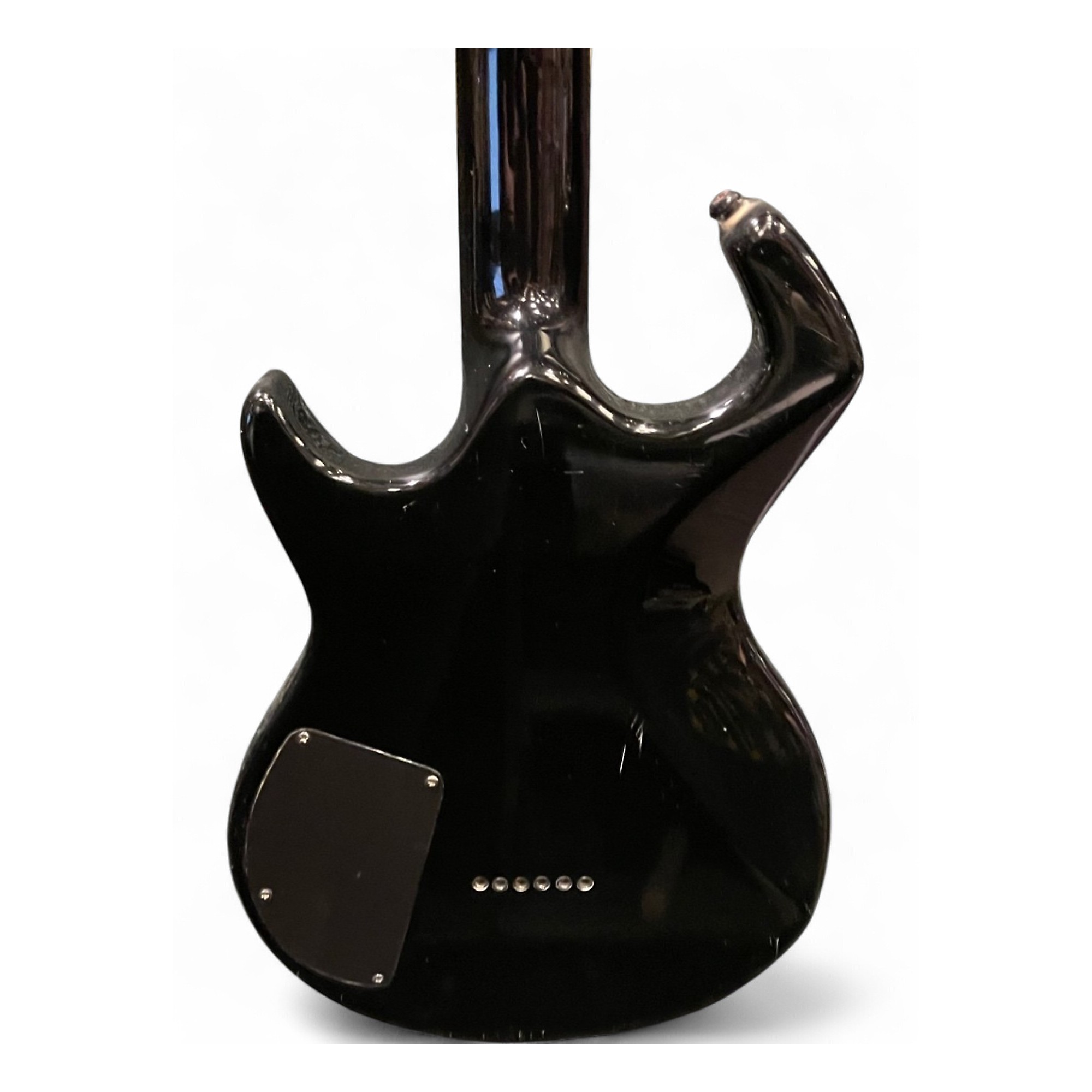 Used Switch Vibracell Black Solid Body Electric Guitar Black