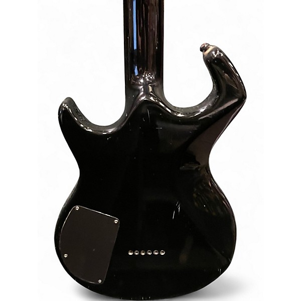 Used Switch Vibracell Black Solid Body Electric Guitar