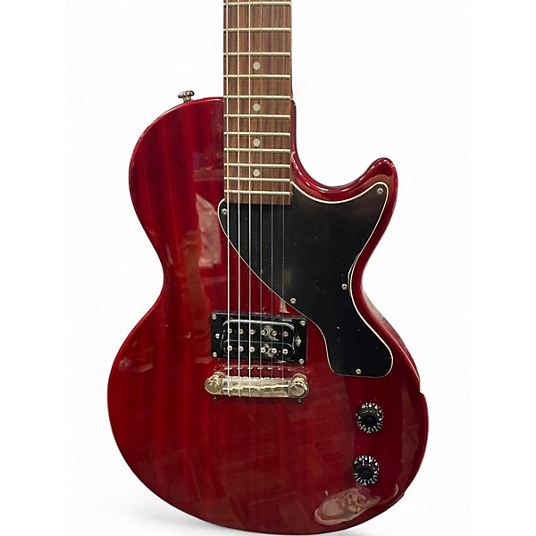 Used Epiphone Les Paul Junior Red Solid Body Electric Guitar