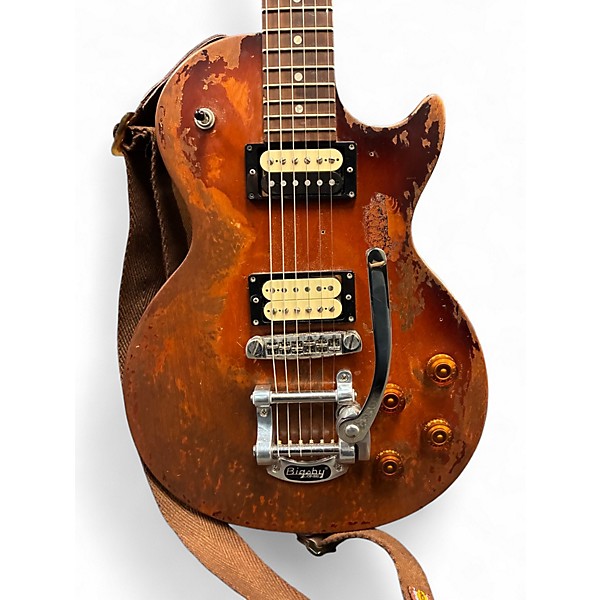 Used 2013 Gibson Les Paul Junior Special HH Relic Natural Solid Body Electric Guitar