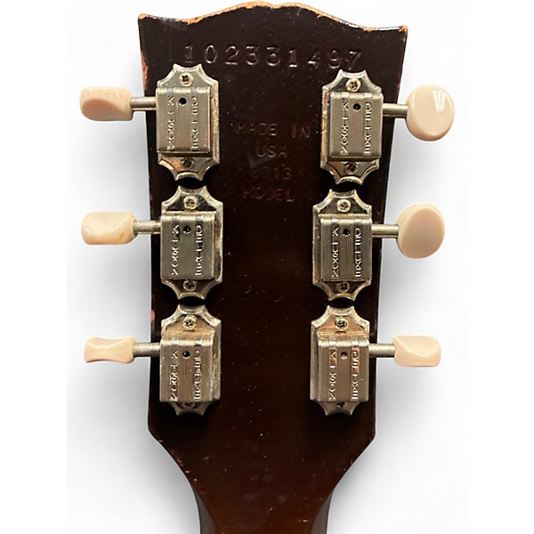 Used 2013 Gibson Les Paul Junior Special HH Relic Natural Solid Body Electric Guitar