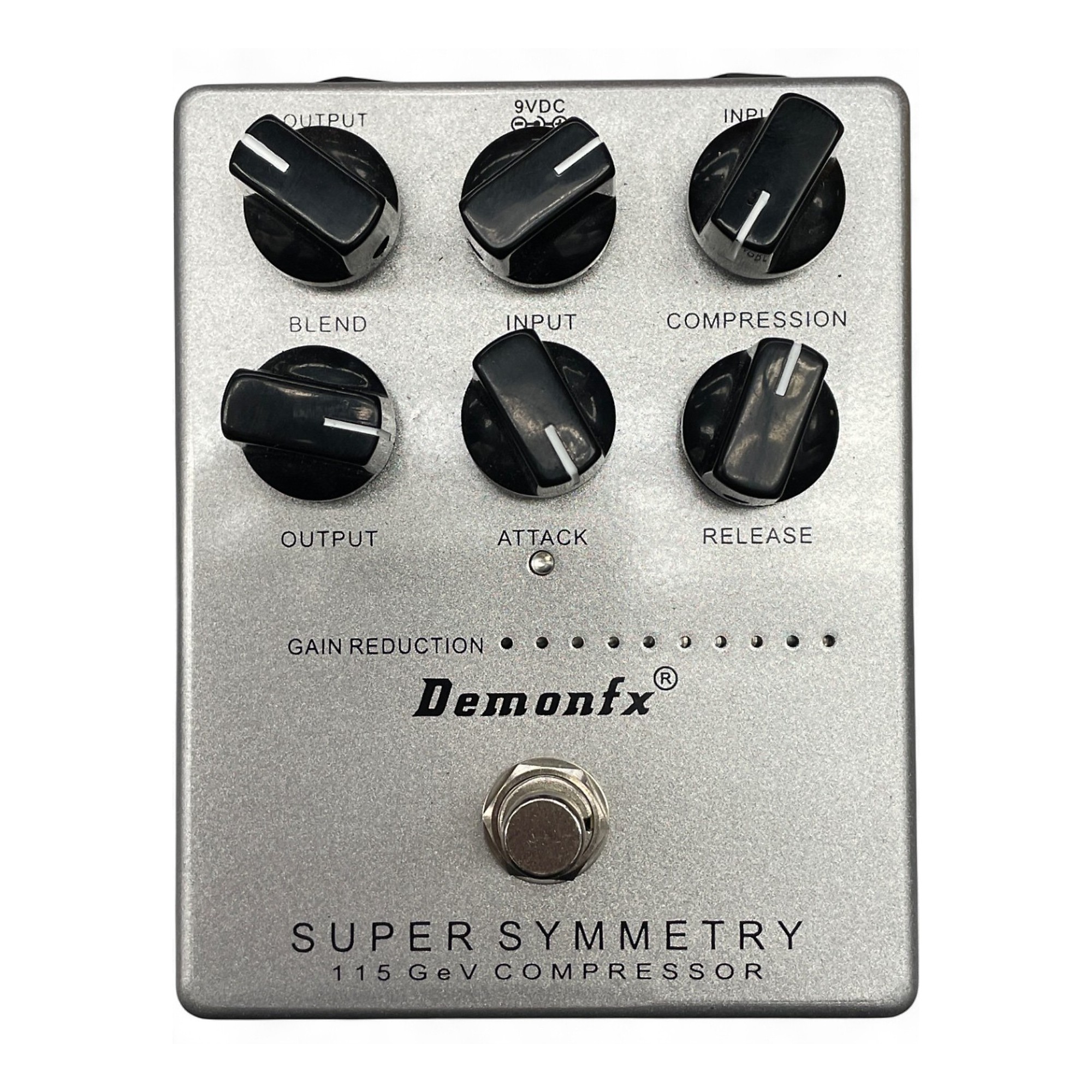 ベース Demonfx Super Symmetry 115GeV Compressor Used Demonfx Super Symmetry 115 GeV Compressor Effect Pedal