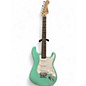Used Squier Sonic Stratocaster Teal Solid Body Electric Guitar thumbnail