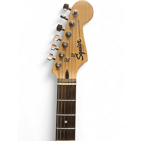 Used Squier Sonic Stratocaster Teal Solid Body Electric Guitar