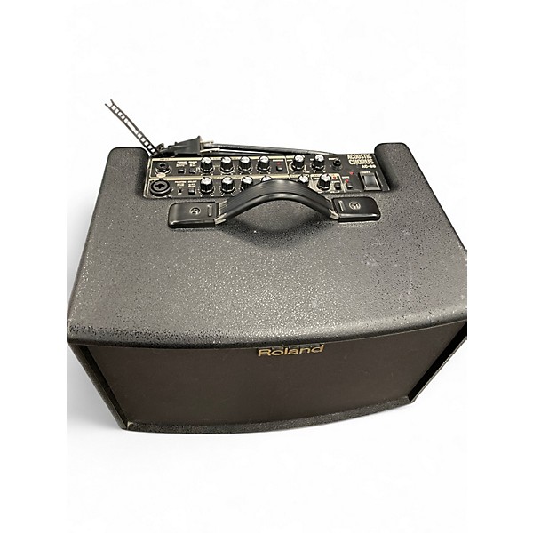 Used Roland AC60 60W 2X6.5 Acoustic Guitar Combo Amp