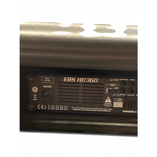Used EBS HD360 360W Bass Amp Head