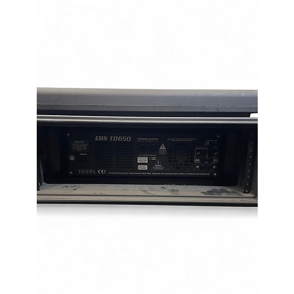 Used EBS td650 Tube Bass Amp Head