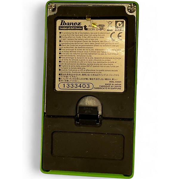 Used Ibanez TS9 Tube Screamer Distortion Effect Pedal