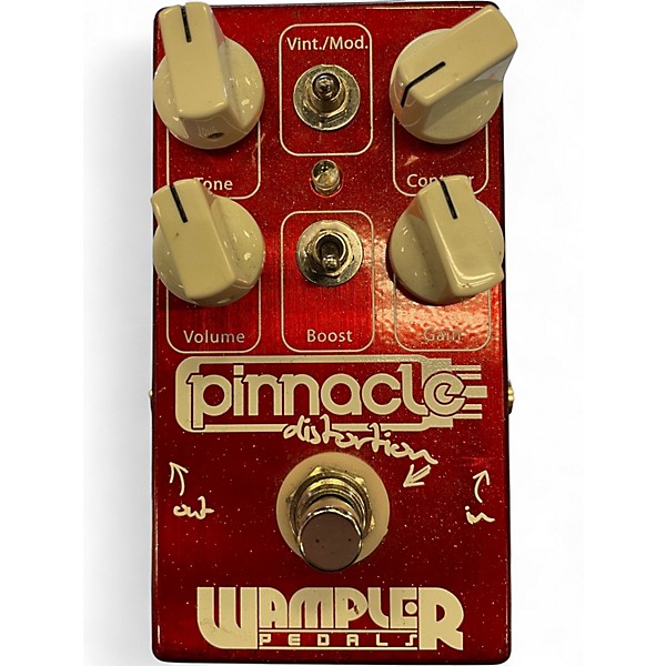 Used Wampler Pinnacle Standard Distortion Effect Pedal