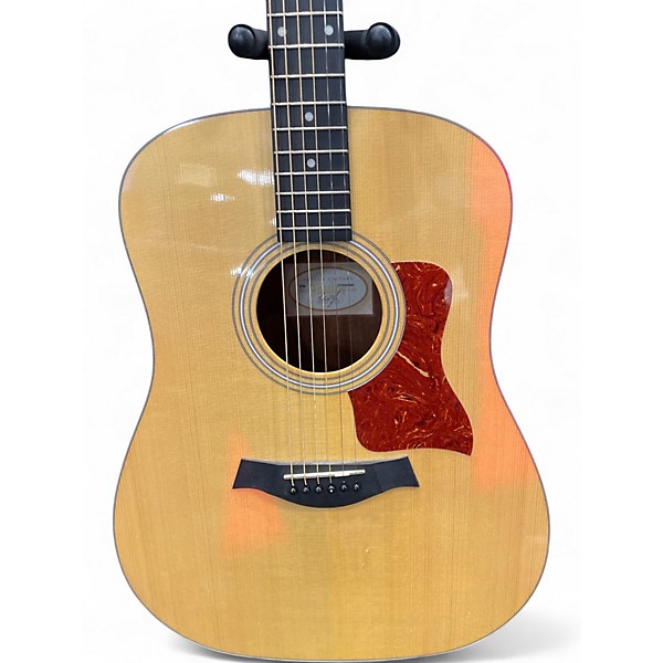 Used Taylor 210E Natural Acoustic Electric Guitar