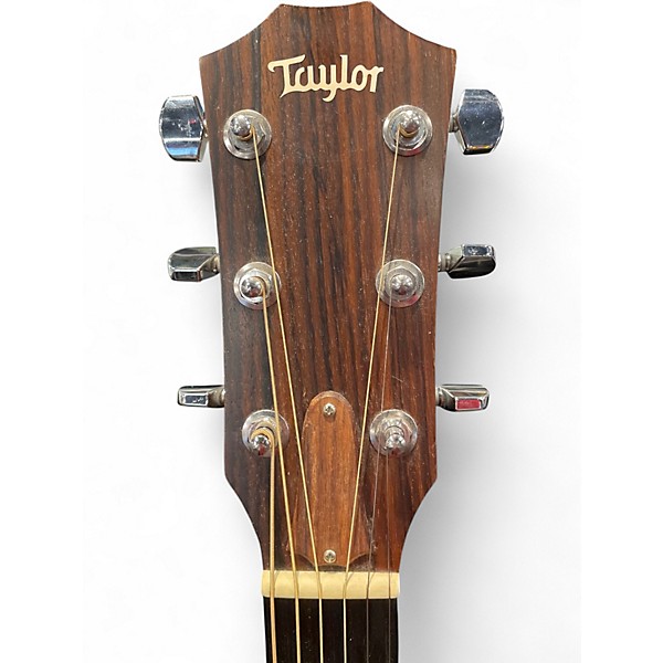 Used Taylor 210E Natural Acoustic Electric Guitar