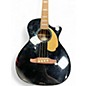 Used Fender Kingman Acoustic Electric Bass Black Acoustic Bass Guitar