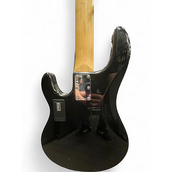 Used Sterling by Music Man STINGRAY 5 Black Electric Bass Guitar