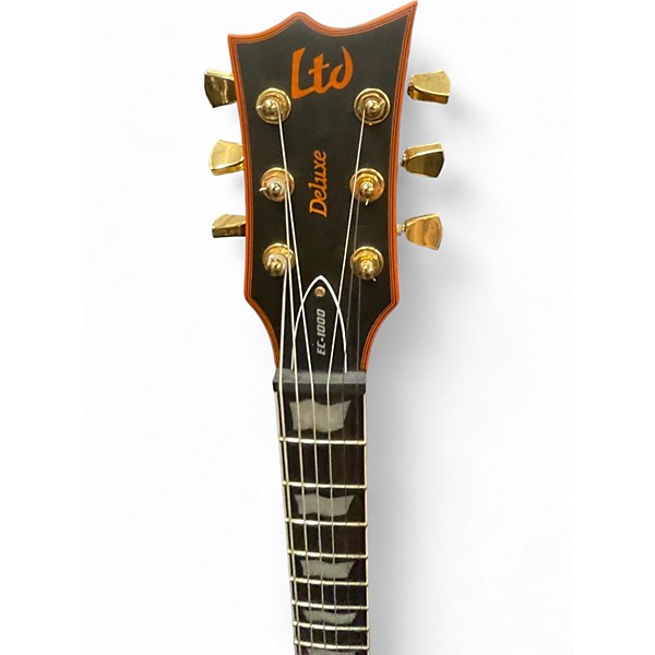 Used ESP EC-1000VB VINTAGE BLACK Solid Body Electric Guitar