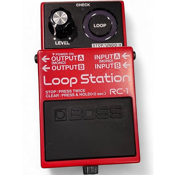 Used BOSS RC1 Loop Station Pedal