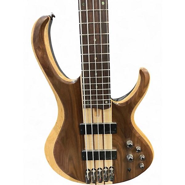 Used Ibanez BTB745 Natural Electric Bass Guitar