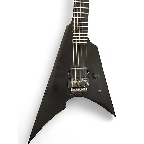 Used ESP LTD ARROW BLACK METAL WITH FLOYD Black Solid Body Electric Guitar