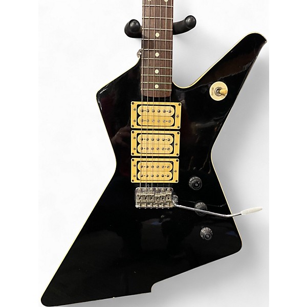 Vintage 1983 Ibanez Destroyer Black Solid Body Electric Guitar