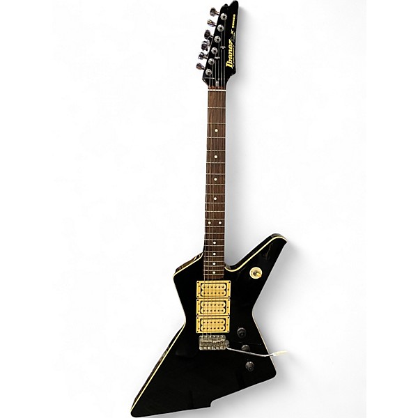 Vintage 1983 Ibanez Destroyer Black Solid Body Electric Guitar