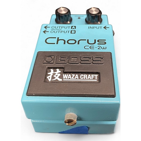 Used BOSS CE2W Waza Craft Chorus Effect Pedal