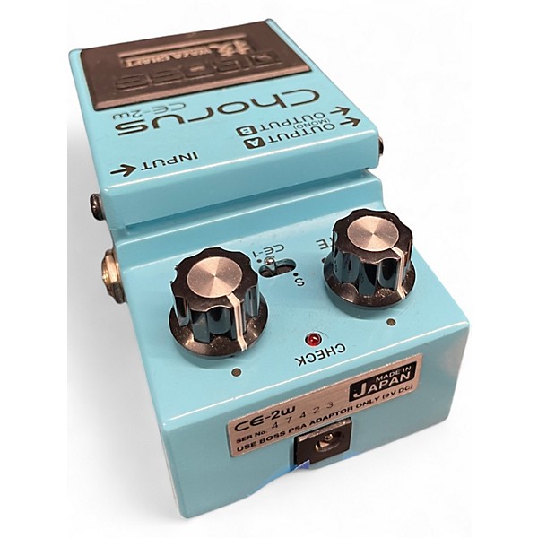 Used BOSS CE2W Waza Craft Chorus Effect Pedal
