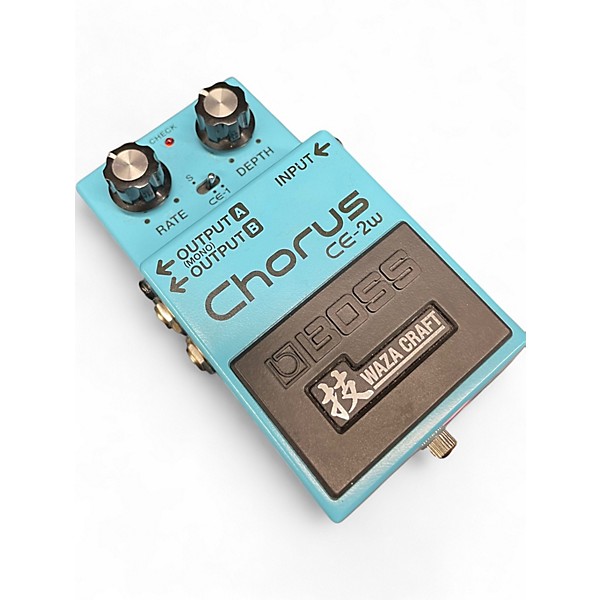Used BOSS CE2W Waza Craft Chorus Effect Pedal