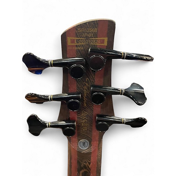 Used Ibanez SR1356B WOODSMOKE Electric Bass Guitar