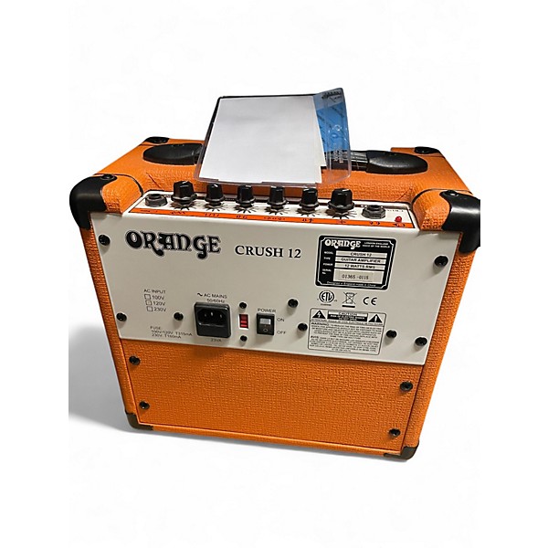 Used Orange Amplifiers Crush 12 Guitar Combo Amp