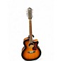 Used Guild F2512CE Deluxe Sunburst 12 String Acoustic Electric Guitar thumbnail