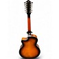 Used Guild F2512CE Deluxe Sunburst 12 String Acoustic Electric Guitar