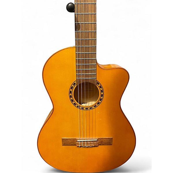 Used Lucero LFB250SCE Natural Classical Acoustic Electric Guitar