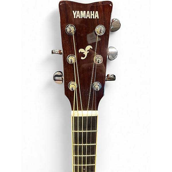 Used Yamaha FGTA Natural Acoustic Electric Guitar