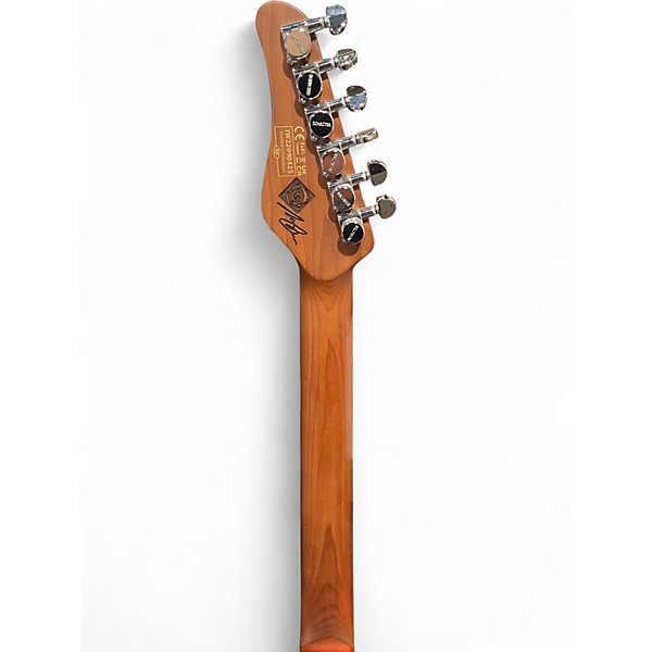 Used Schecter Guitar Research Nick Johnston signature Capri Orange Solid Body Electric Guitar