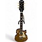 Used Epiphone Les Paul Standard Gold Top Solid Body Electric Guitar thumbnail
