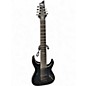 Used Schecter Guitar Research HELLRAISER HYBRID Trans Black Solid Body Electric Guitar