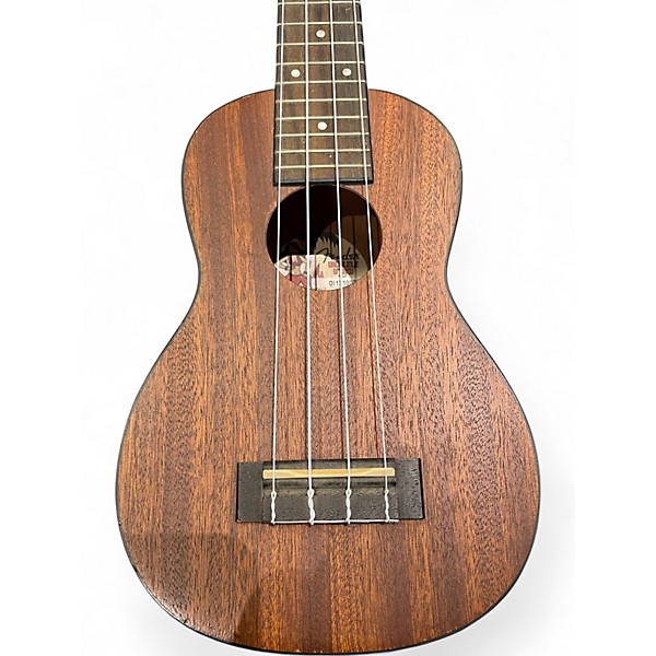 Used Fender U'Uku Soprano brown Ukulele