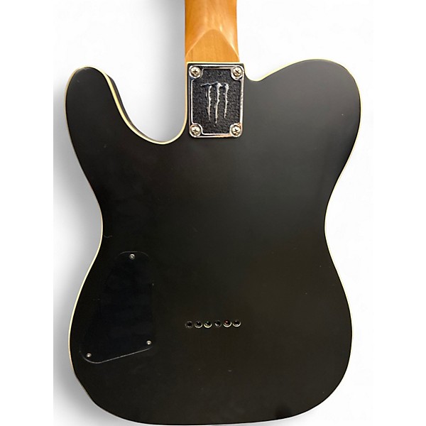 Used Schecter Guitar Research Diamond Series PT Monster Energy Limited Edition Black Solid Body Electric Guitar