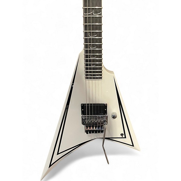Used ESP Edwards Alexi Scythe  Alpine White Solid Body Electric Guitar
