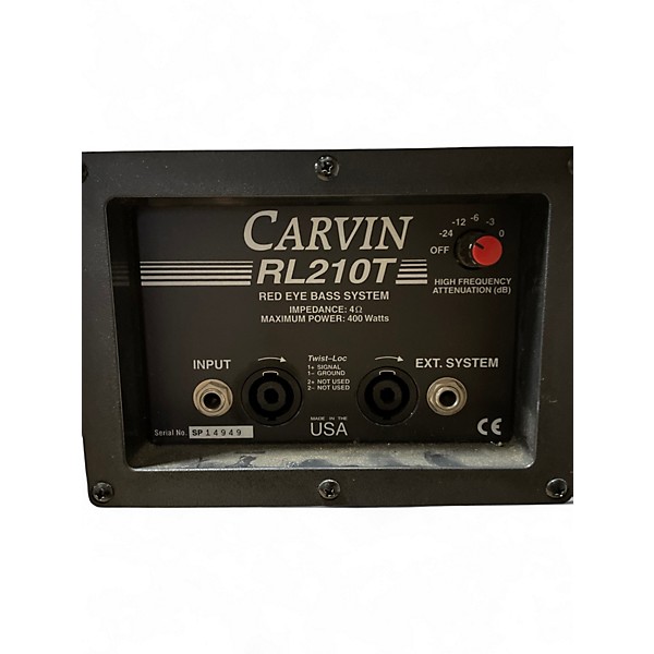 Used Carvin RL210T Bass Cabinet
