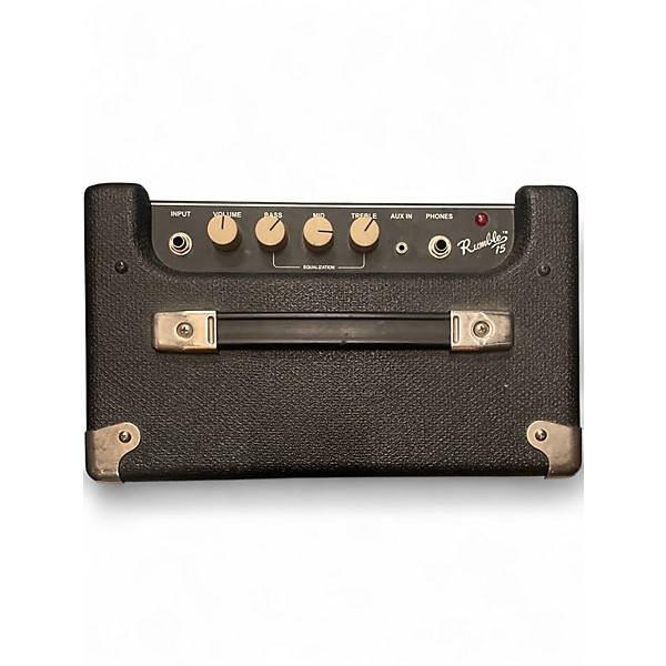 Used Fender Rumble 15 15W 1X8 Bass Combo Amp